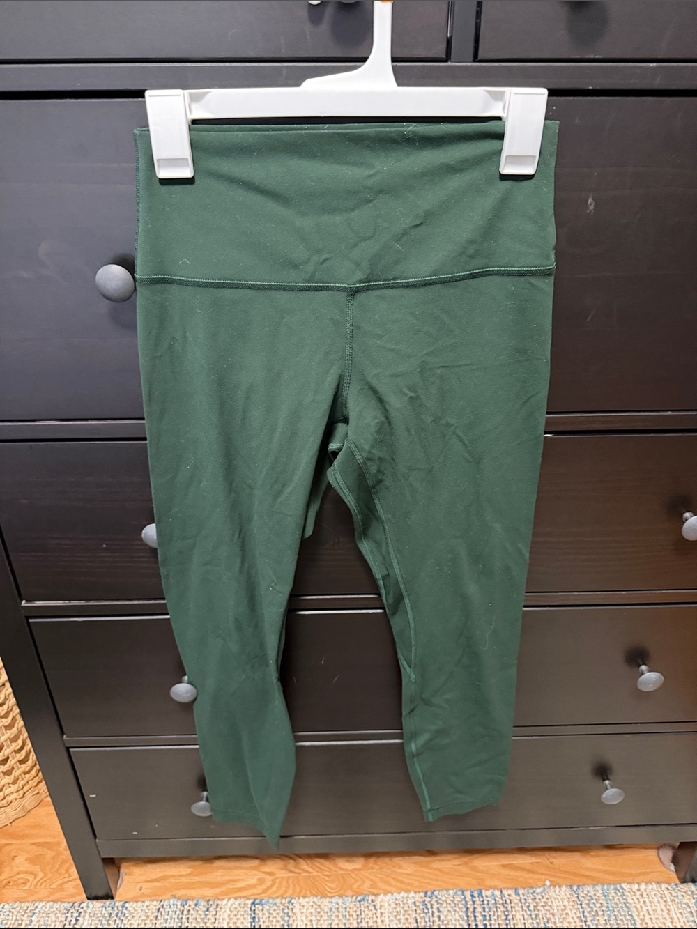 Lululemon Dark Green Align Leggings 25”
